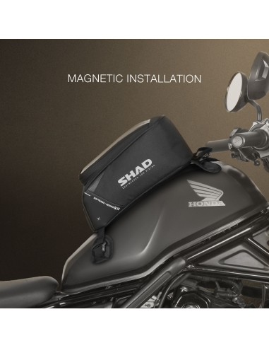 bolsa deposito imanes shad x0sl121m sl12m 5 litros para moto