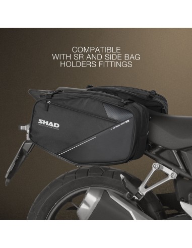 alforjas blandas grandes shad x0sl581 big saddle bags