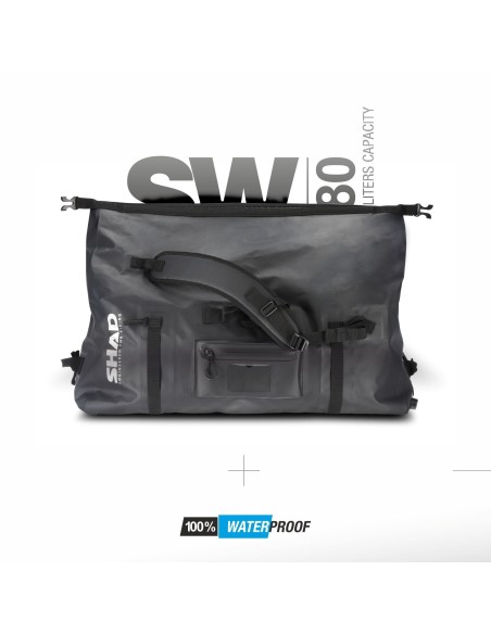 mochila trasera impermeable shad x0sw80 70 l 700 350 310 mm