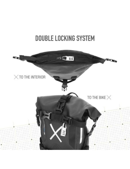 bolsa multiuso shad tr08 impermeable 8 litros x0tr08