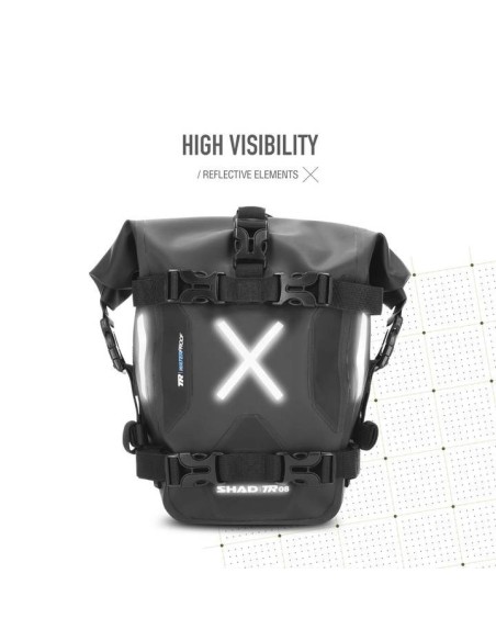 bolsa multiuso shad tr08 impermeable 8 litros x0tr08