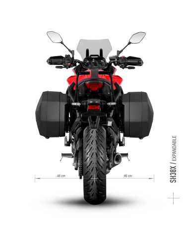 fijacion 3p system shad y0tr75if yamaha tracer 7 2025