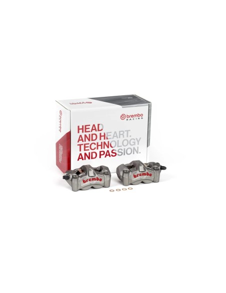 pinzas de freno radiales brembo racing m50 monobloc 100mm
