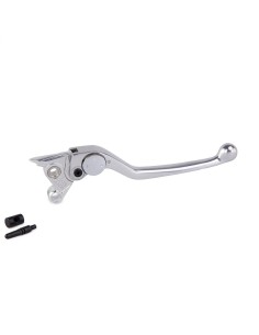 maneta de freno moto brembo 110950056 regulable plata para bomba psc16