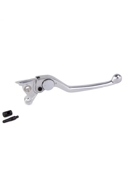 maneta de freno moto brembo 110950056 regulable plata para bomba psc16