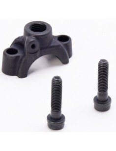 abrazadera de bomba de embrague brembo 110437263 negra con soporte para espejo m10x1 25