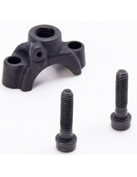 abrazadera de bomba de embrague brembo 110437263 negra con soporte para espejo m10x1 25