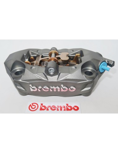 pinza de freno delantera brembo 20b69083 m4 32 derecha titanio radial 100 mm