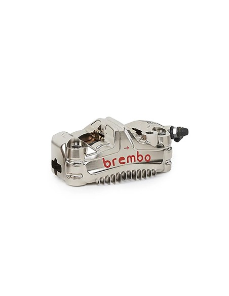pinza de freno delantera brembo 120d60040 gp4 ms derecha cnc radial 108 mm con aletas