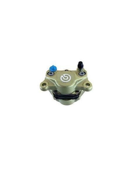 pinza de freno trasera brembo 20b85225 p2 34 derecha dorada 84 mm