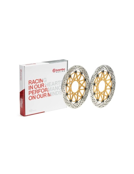 discos de freno delanteros brembo 208973730 supersport diametro o 310 mm