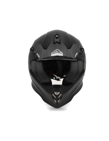 casco off road infantil acerbis steel kid negro talla 54