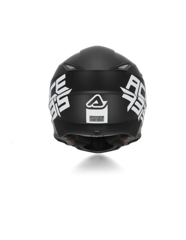 casco off road infantil acerbis steel kid negro talla 54