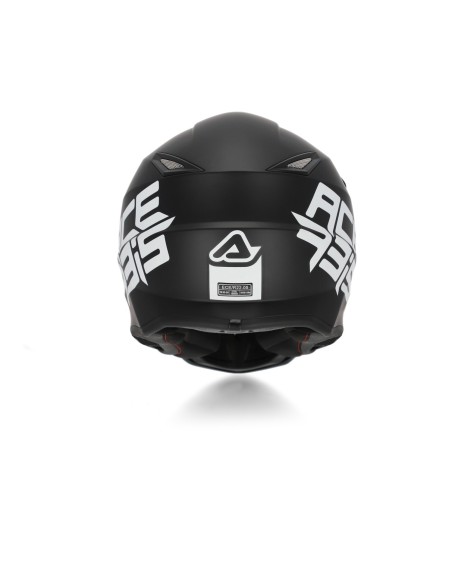 casco off road infantil acerbis steel kid negro talla 54