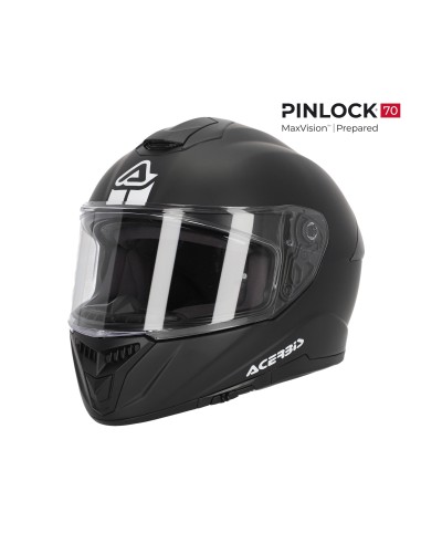 casco acerbis krapon homologacion 22 06 color negro 0024663 091
