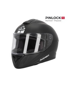 casco acerbis krapon homologacion 22 06 color negro 0024663 091 talla l