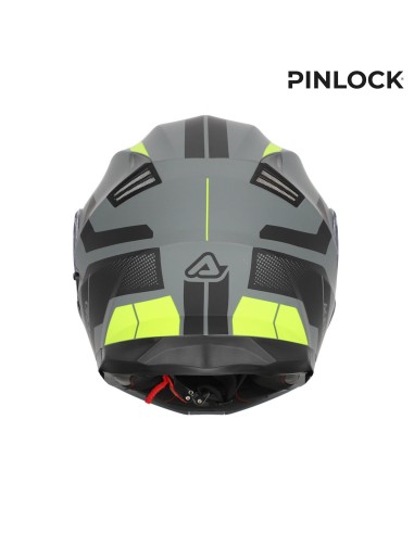 casco acerbis serel 22 06 negro y amarillo talla xs