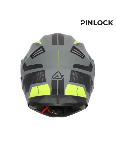 casco acerbis serel 22 06 negro y amarillo talla xs