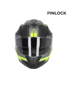 casco acerbis serel 22 06 negro y amarillo talla m 2