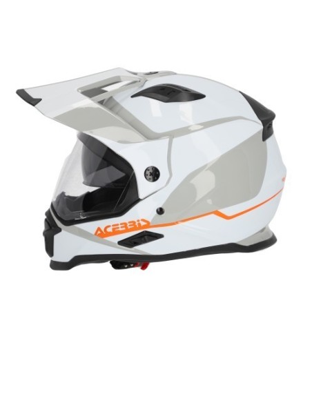casco acerbis reactive 22 06 blanco y gris talla xxl 0025312 235