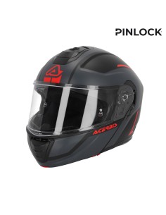casco modular acerbis tdc gris y negro talla l 0025313 293 2