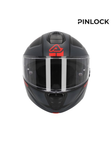 casco modular acerbis tdc gris y negro talla l 0025313 293