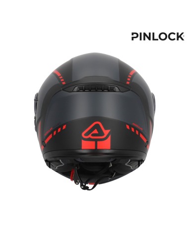 casco modular acerbis tdc gris y negro talla l 0025313 293