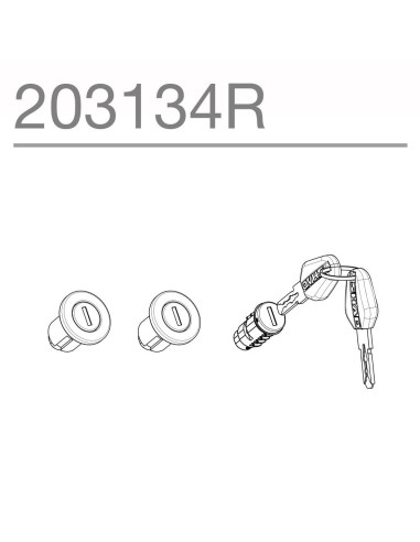 juego 3 bombines maletas llave negra shad 203134r