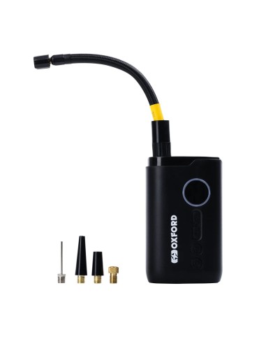 inflador de neumaticos inalambrico oxford el140 microjet compacto 150 psi