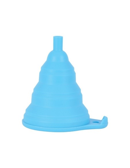 embudo de silicona oxford ox619 plegable azul 142 x 110 mm