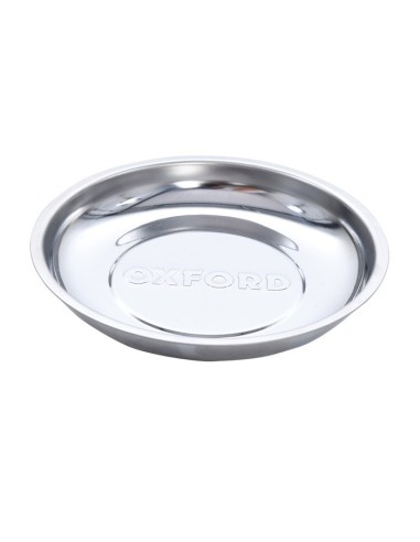 bandeja magnetica de taller oxford ox772 magneto acero inoxidable 150 mm