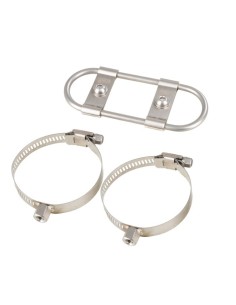 protector termico de escape oxford ox881 cafe racer acero inoxidable