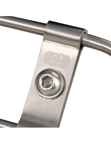 protector termico de escape oxford ox881 cafe racer acero inoxidable