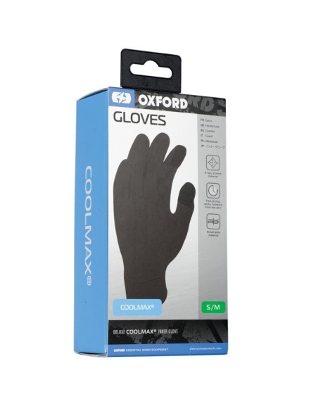 sotoguantes oxford ca211 coolmax negros talla l xl