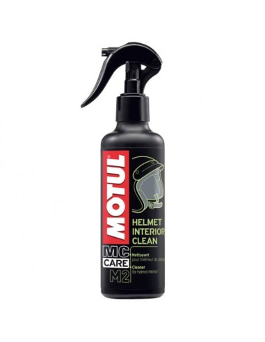 limpiador cascos motul m2 helmet interior clean 0 250l 105504