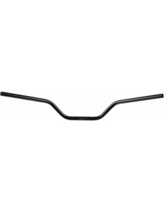 manillar trw acero 22 mm classic high negro