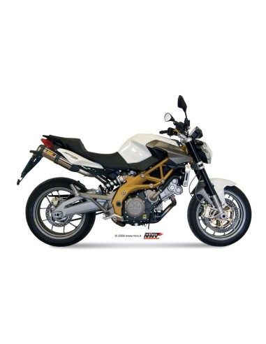 silenciosos mivvsuono st acero carbono aprilia shiver 750 2008 16 a 006 l7