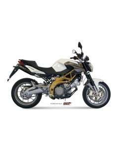 silenciosos mivvsuono acero negro carbon aprilia shiver 750 2008 16 a 006 l9 2