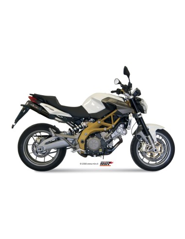 silenciosos mivvsuono acero negro carbon aprilia shiver 750 2008 16 a 006 l9