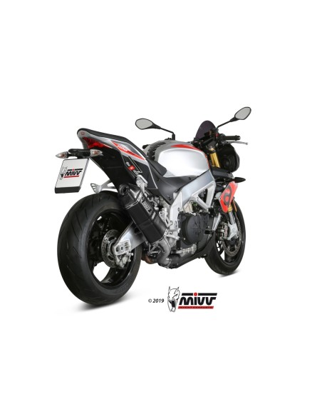 silencioso mivv speed edge black aprilia tuono v4 1100 2018 20 a 012 lrb