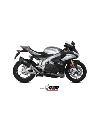 silencioso mivv sr 1 black titanium aprilia rsv4 tuono v4 1100 2021 25 a 015 lr1tb