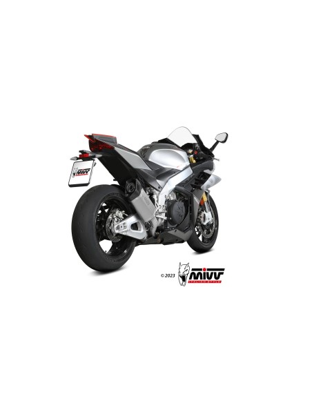 silencioso mivv sr 1 titanium aprilia rsv4 tuono v4 1100 2021 25 a 019 sr1t