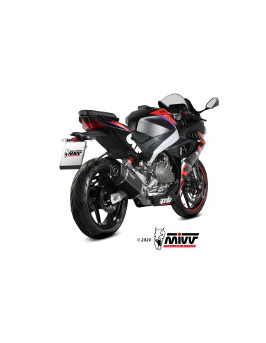 escape completo mivv 2x1 sr 1 black aprilia rs 457 2024 26 a 021 kr1xb