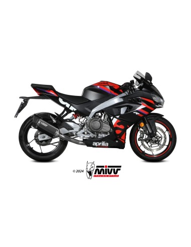 silenciosos mivv 2x1 sr 1 black aprilia rs 457 2024 26 a 021 lr1xb