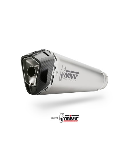 escape completo mivv 1x1 delta race st steel aprilia rs 125 tuono 125 2025 26