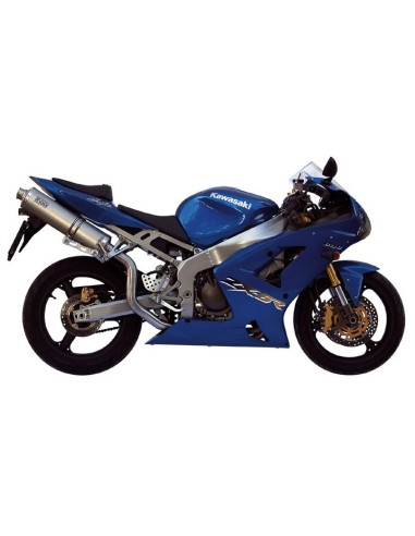 silencioso mivv oval titan kawasaki zx 6 rr zx 6 r 636 2003 04 ak 009 l4