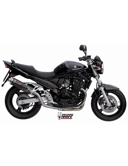 silencioso mivv oval carbono suzuki gsf 650 bandit 2005 06 as 017 l3