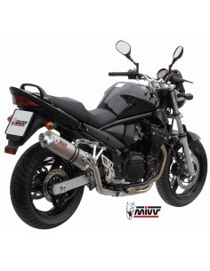 silencioso mivv oval st acero suzuki gsf 650 bandit 2005 06 as 017 lx1 2
