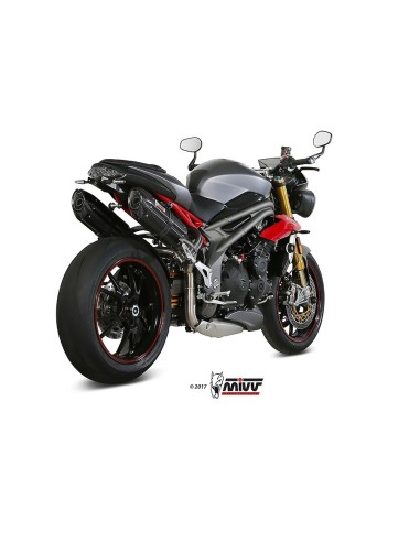 silenciosos mivv suono acero negro carbon triumph speed triple 2016 17 at 016 l9