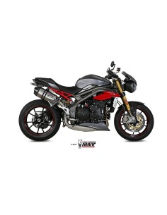 silenciosos mivv speed edge st acero carbono triumph speed triple 2016 17 at 016 lrx